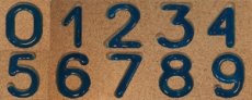 12921 Vermiculiet mallen cijfers 0-9