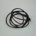 Chain Leather strap 2mm black 1m 10 pieces